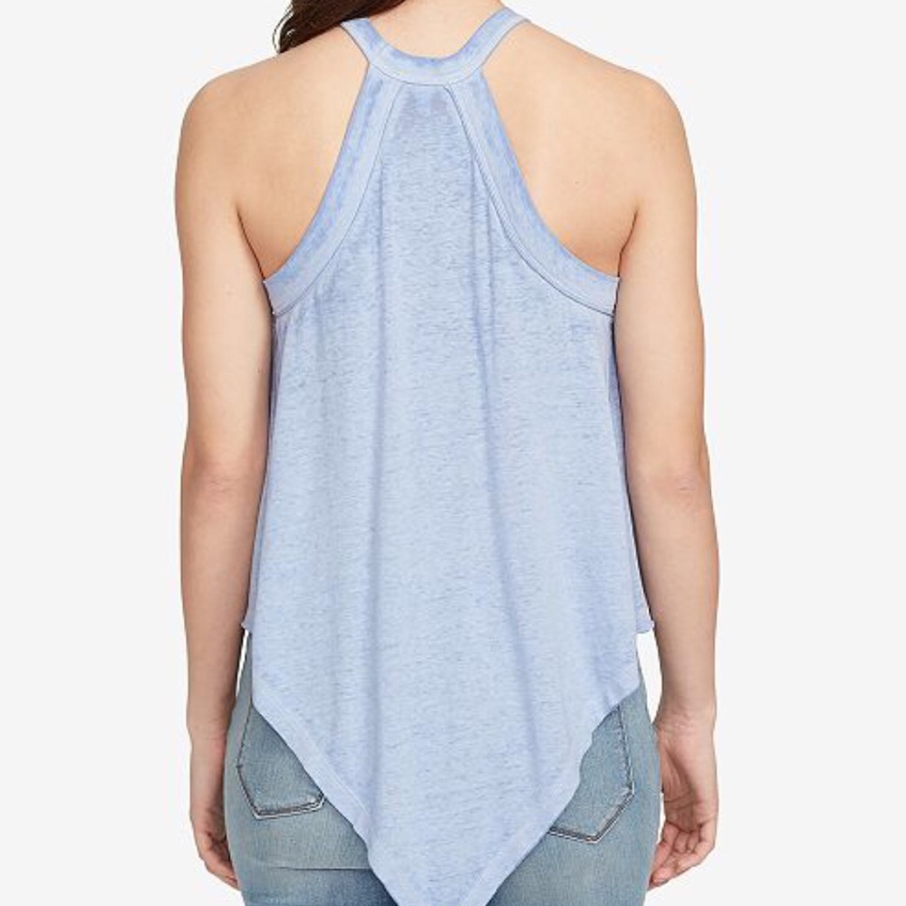 💋William Rast💋Asymmetrical Graphic Halter Sz L - Picture 3 of 8